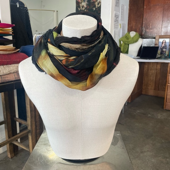 813 Ottotredici Jimi Hendrix Print Scarf